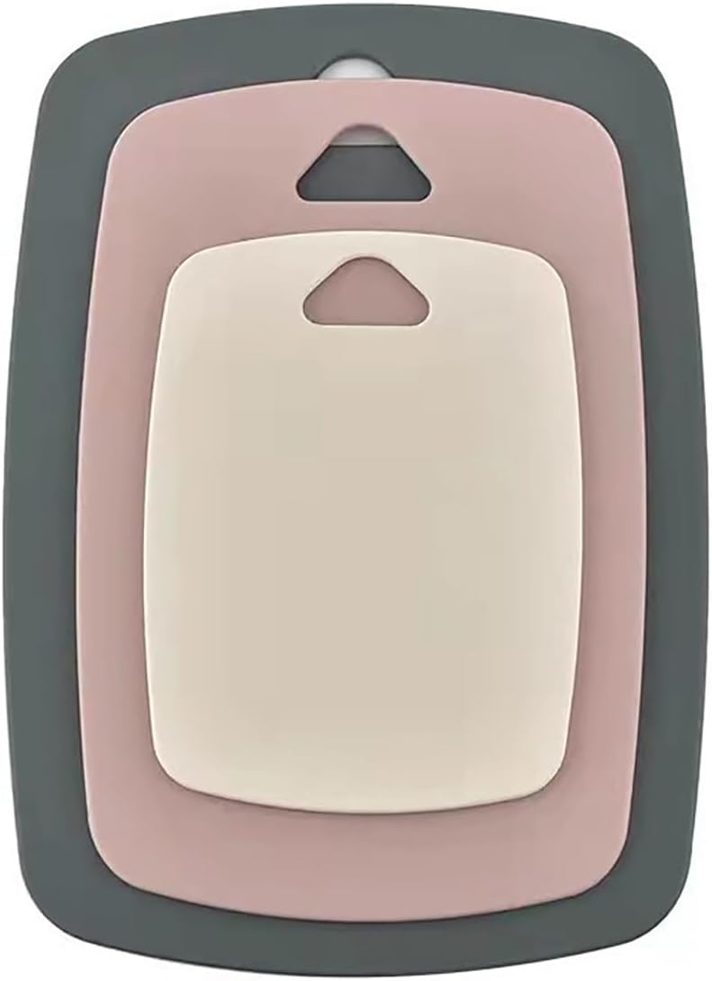 MiHerom Cutting Board Set for Kitchen,Plastic Large-small Chopping Board Set of 3,Dishwasher Safe,BPA Free - Image 1